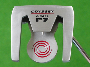 【美品】PGAツアー支給品 ODYSSEY WHITE HOT XG 2-BALL F7 パター 36インチ FB DFXインサート ネックドット プロトタイプ 本物保証