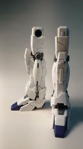 HGUC 1/144 ユニコーンガンダム ユニコーンモード (ガンダムUC)　脚部※塗装、接着アリ　ガンプラ 完成品 ジャンク