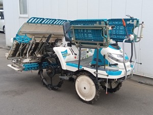 八戸発 クボタ KUBOTA 田植え機 SPU450P 始動確認済 セル,リコイルスタート 4条植え 鍵あり 売切!!