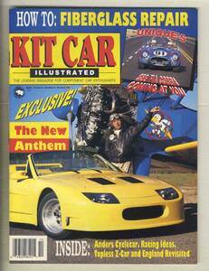 【c7849】91.10 KIT CAR ILLUSTRATED／フィアットX1/9ボディキット、トップレス・Zカー、289 FIAコブラ、...