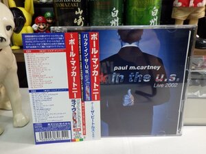 令2｜帯新品同様無傷！★2CD / 東芝EMI 2002 JP / 廃盤★Paul McCartney - Back In The U.S.