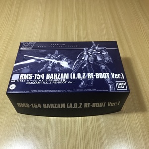 プレミアムバンダイ HG 1/144 バーザム A.O.Z RE-BOOT版 BANDAI プレバン ガンプラ