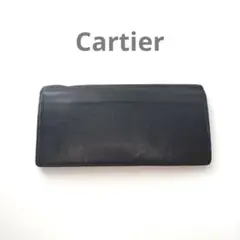 カルティエ　Cartier ハッピーバースデー　ブラック　長財布　２つ折り