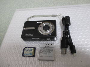 超美品☆PENTAX デジタルカメラ Optio E85 ブラック 1210万画素