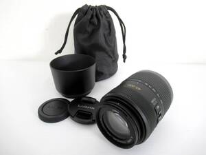 【Panasonic/パナソニック】子②74//LUMIX G VARIO 45-200mm F4.0-5.6 望遠レンズ/防湿庫保管品　美品