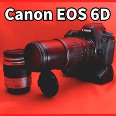 ⭐️バッテリー心配なし⭐️Canon EOS 6D ダブルレンズ　スマホ転送可