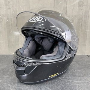 フルフェイス ヘルメット 【中古】 SHOEI ショーエイ GT-Air ブラック PSCマーク Mサイズ 57cm オートバイ バイク / 57576