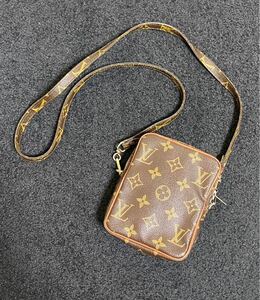 ルイヴィトン LOUIS VUITTON バッグ ミニダヌーブ M45268モノグラムレザー ショルダーバッグ ヴィンテージ