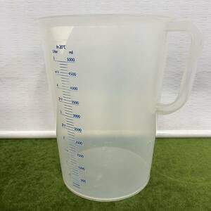 ★☆厨房用品/調理器具 プラスチック製 大型計量カップ 5L/カップ/業務用計量カップ/サイズ画像参照