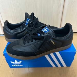 美品 adidas アディダス SAMBA OG サンバ ブラック 27.5cm IE3438