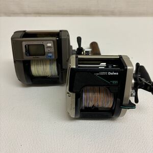 0120D6 DAIWA ダイワ 電動リール リール 2点セット SUPER TANASENSOR S500 / SUPER DYNAMIC GS-50 釣具 船用 タナセンサー 