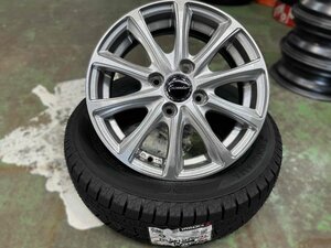 中古 Exceeder 14インチホイール + 新品 165/65R14 スタッドレス ヨコハマ アイスガード iG60 2023年製 4本セット！ソリオ,ハスラー,etc.