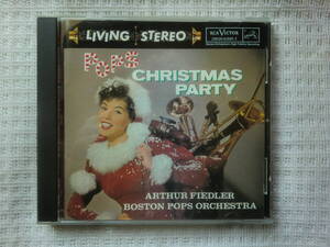 ★US CD★ARTHUR FIEDLER/BOSTON POPS ORCHESTRA★POPS CHRISTMAS PARTY★59