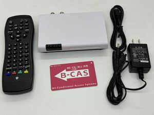 B-CAS付き PLEX プレクス 地デジ・BS/CSチューナー PX-W3U3 V2.0 リモコン付き 即決