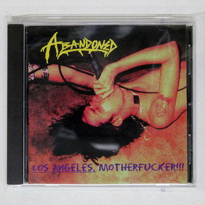 ABANDONED/LOS ANGELES, MOTHERFUCKER!!!/GRAND THEFT AUDIO GTA020 CD □