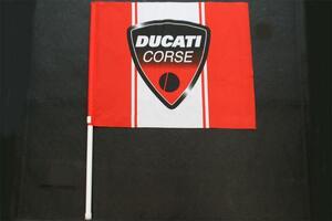 DUCATI CORSE ドゥカティ コルセ 非売品 応援 旗 フラッグ 売切り MOTOGP SBK !!