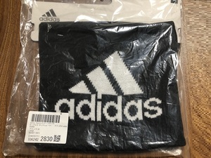 【即決】★送料無料★新品未使用★adidas アディダス★ネックウォーマー★ブラック★LARGEサイズ★①