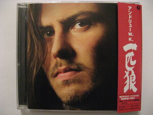 ◆CD+DVD◆ANDREW W.K.／一匹狼◆アンドリューW.K.◆帯有り国内盤