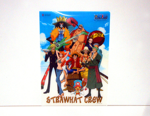 ☆ワンピース/日本生命特製 クリアファイル 新品 検)ONE PIECE/アニメグッズ/東映/フジテレビ/尾田栄一郎/非売品