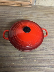 LE CREUSET ル・クルーゼ 両手鍋 難有