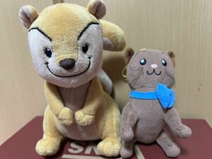 おさるのジョージ リス ジャンピー ぬいぐるみ 猫 ニョッキ マスコット ２点セット キュリアスジョージ サブキャラ