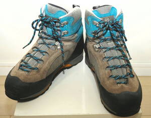 SCARPA スカルパ CRISTALLO GTX クリスタロ トレッキングブーツ41青×灰 Italy製 GORE-TEX ゴアテックス