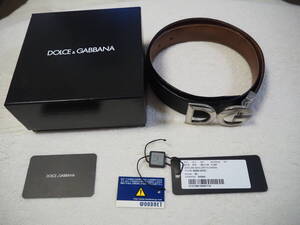 【ＤＯＬＣＥ＆ＧＡＢＢＡＮＡ ドルチェ＆ガッバーナ ゴロ革ベルト ８５】