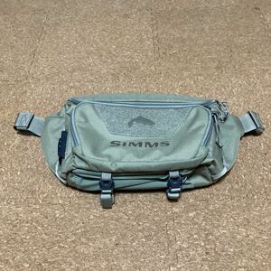 SIMMS シムス トリビュータリーヒップパック 美品 渓流 フライフィッシング バッグ バックル式