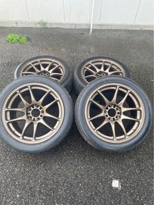 workエモーションkai 9j オフセット+17 255/40R17 ホイール WORK 9J タイヤ