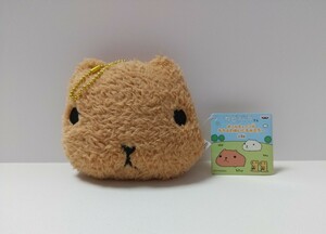 カピバラさん もちふわぬいぐるみミラー 2011年 タグ付き ボールチェーン 鏡