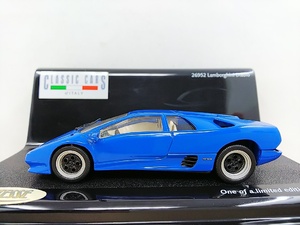 ■ VITESSEビテス 1/43 26952 Lamborghini Diablo ブルー ランボルギーニディアブロ モデルミニカー