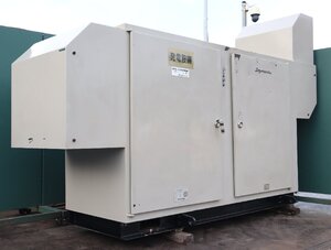 直☆千葉県☆動作品☆東洋電機製造 東洋キュービクル式発電装置 TYND-25 YT-60CB形 50KVA 50Hz 三相200V★3Q-272