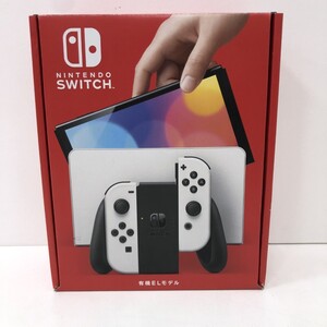 07w19211★1円~ Nintendo Switch 有機EL ホワイト ニンテンドースイッチ 任天堂 ゲームハード 中古品