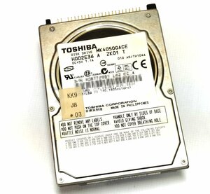 TOSHIBA MK4050GACE 40GB IDE 4200rpm 2.5インチ HDD