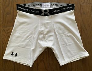 ★未使用インナーパンツ★UNDER ARMOUR アンダーアーマー★インナーパンツ★ホワイト色★サイズXXLサイズ★品番MCM3429