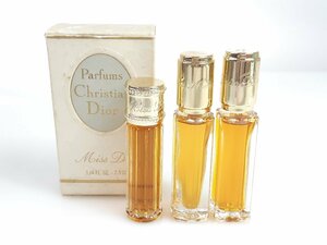 満量　クリスチャン・ディオール　Christian Dior　Miss Dior　ミスディオール　パルファム　ボトル　7.5ml×3本セット　 YK-4991