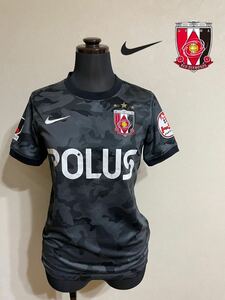 NIKE URAWA REDS ナイキ 浦和レッズ 2014 アウェイ 3rd ユニフォーム ジュニアサイズM 半袖 145/72 黒 カモフラ 迷彩柄 585055-012