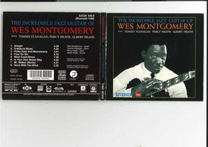 CD//WES MOUNTGOMERY THE INCREDIBLE JAZZ GUITER OF 紙ジャケ　