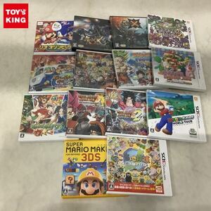 1円〜 ニンテンドー3DS モンスターハンタークロス マリオゴルフ ワールドツアー ドラゴンボールZ 超究極武闘伝 他