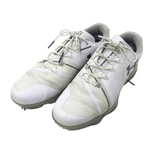 【1円】UNDER ARMOUR アンダーアーマー 3022255-102 ゴルフシューズ Spieth III ホワイト系 27.5cm [240101307468]