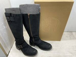 送料無料S70990 Timberlands ティンバーランド　レザーブーツ　レディース　22.5㎝　70395 中古品