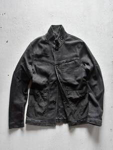 G-STAR RAW ジースター ロウ 【BRONSON BLAZER】ストレッチ デニム ジャケット ブラック XS ヴィンテージ加工