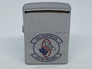 ★ Zippo ジッポ 2009年製 94th Fighter Squadron ハット・イン・ザ・リング ジッポー ライター