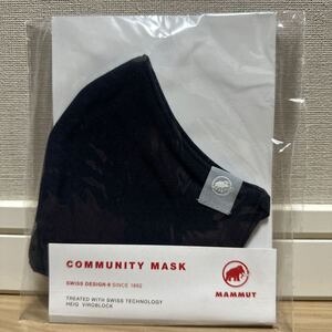 マムート　コミュニティマスク　マリーン Mサイズ MAMMUT COMMUNITY MASK 紺