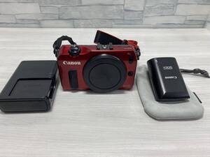 CANON EOS M RED キャノン ボディ SPEEDLITE 90EX 赤