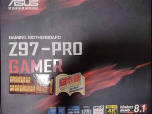 中古動作品：ASUS Z97-PRO GAMER 