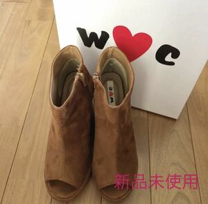 wc ダブルシー ブーティー ショートブーツ M 若槻千夏 未使用品