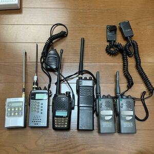 無線機 ICOM IC-p3 とBP-24 等まとめ６台