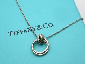 1000円スタート ネックレス TIFFANY&Co. ティファニー パロマピカソ パロマメロディ Ag925刻印 総重量約2.4g シルバー 箱付 TKA D60091