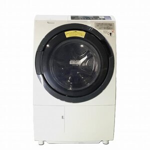 【中古品】 日立 / HITACHI ビッグドラム BD-SG100BL ヒートリサイクル 風アイロン 左開き 2018年製 10kg ホワイト 30018553